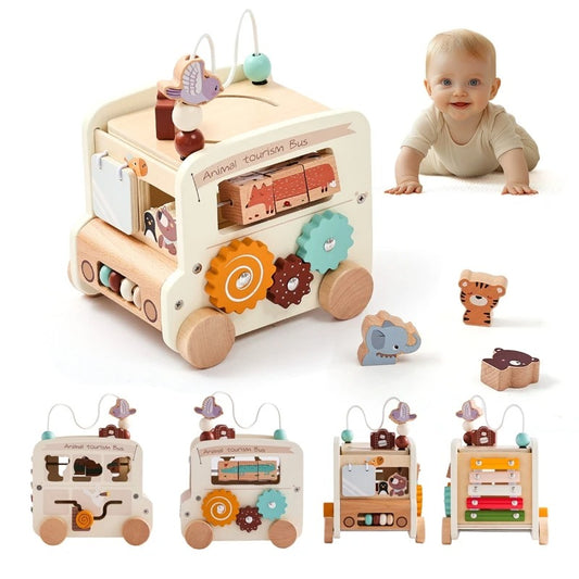 Cube d'activités Bébé 5 en 1