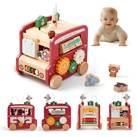 Cube d'activités Bébé 5 en 1
