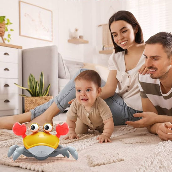 Jouet d'éveil Crabe Babiesnug