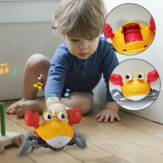 Jouet d'éveil Crabe Babiesnug