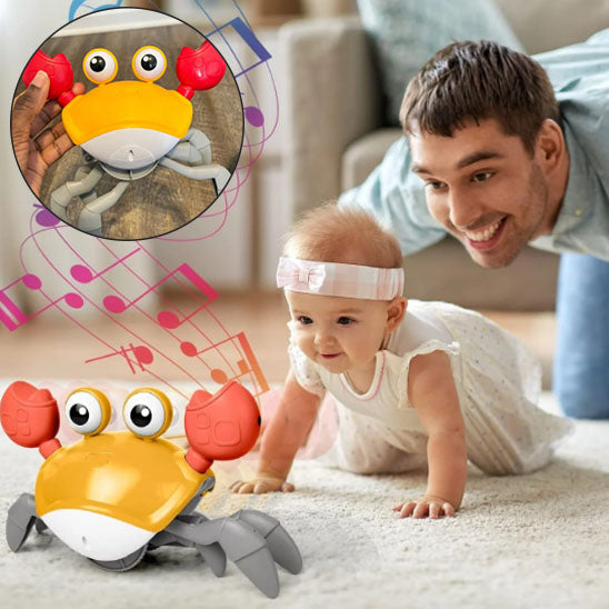 Jouet d'éveil Crabe Babiesnug