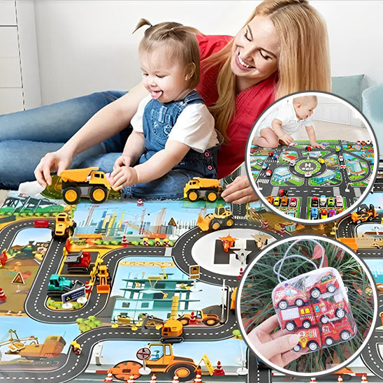 Tapis d'éveil-Carte Routière