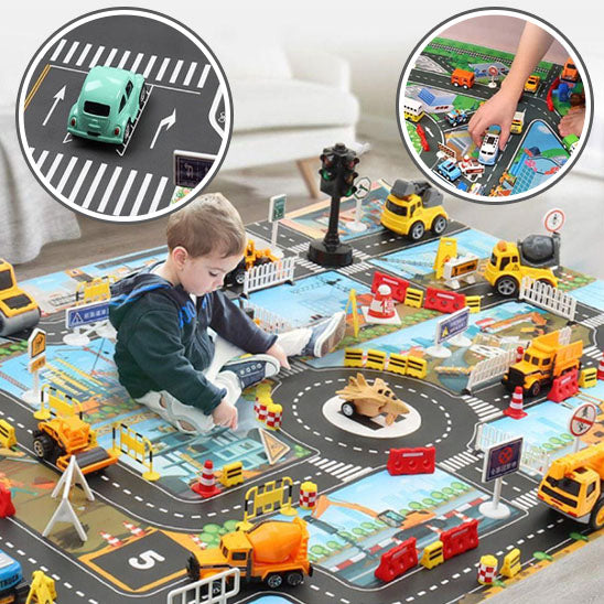 Tapis d'éveil-Carte Routière