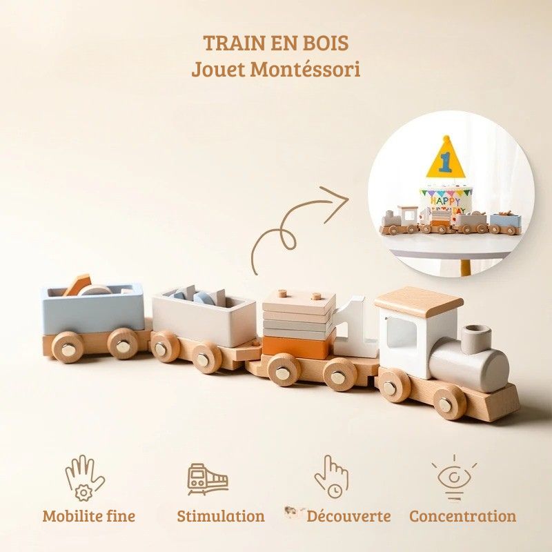 Train en Bois Tchou Tchou