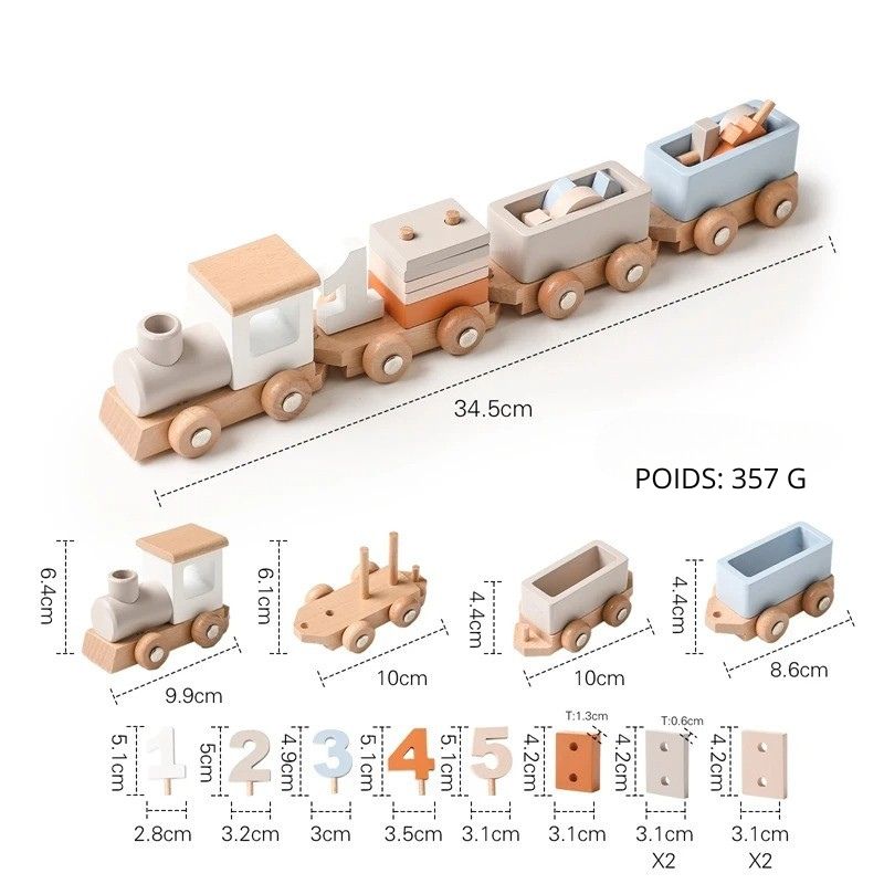 Train en Bois Tchou Tchou