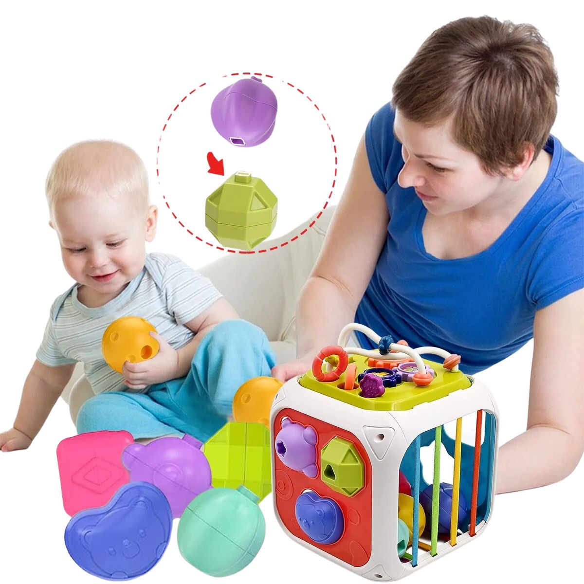 Cube d'activité Bébé - Babiesnug
