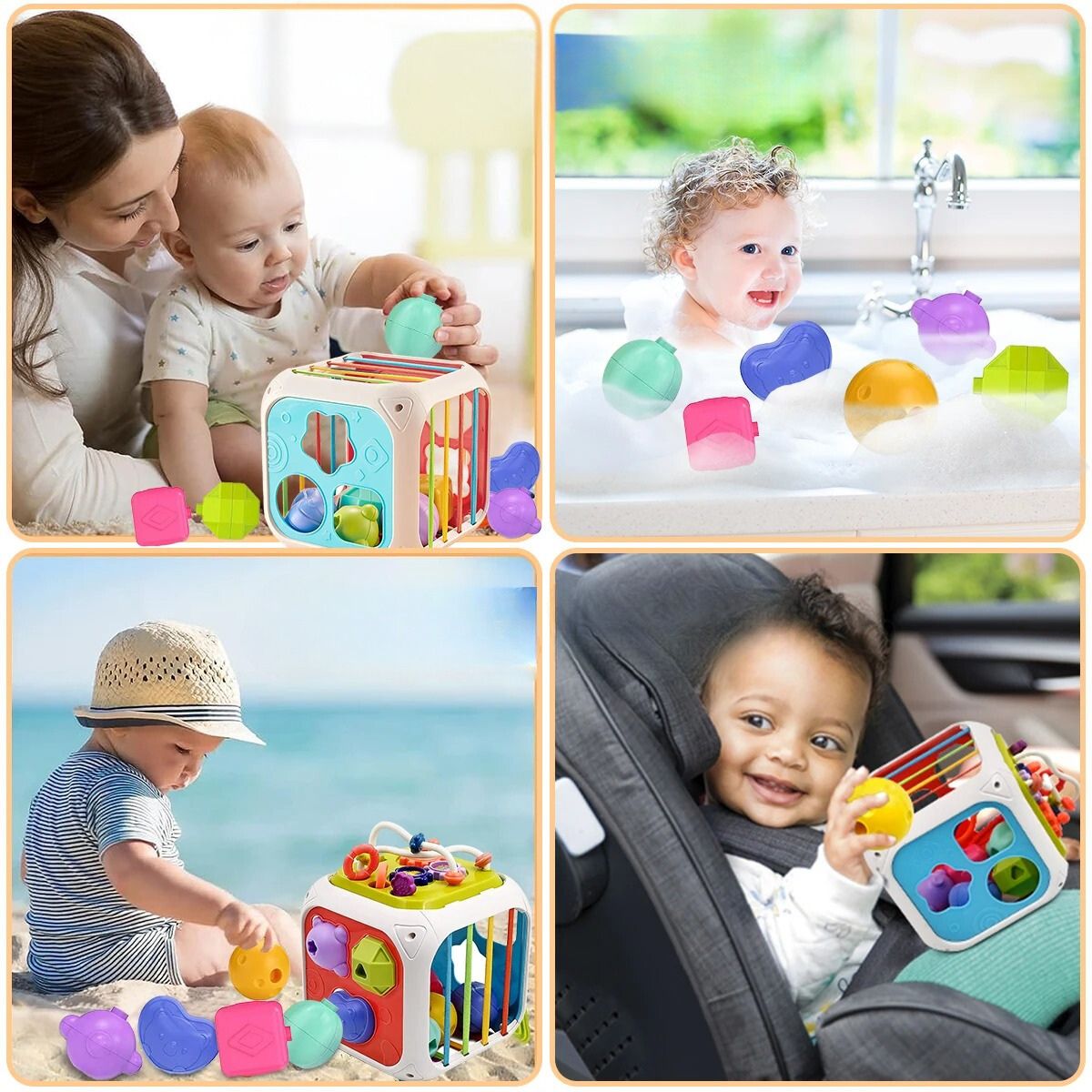 Cube d'activité Bébé - Babiesnug