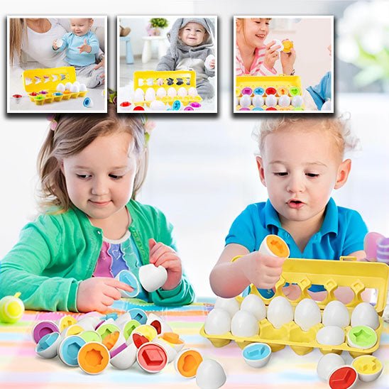 Puzzle Bébé - oeufs - Babiesnug
