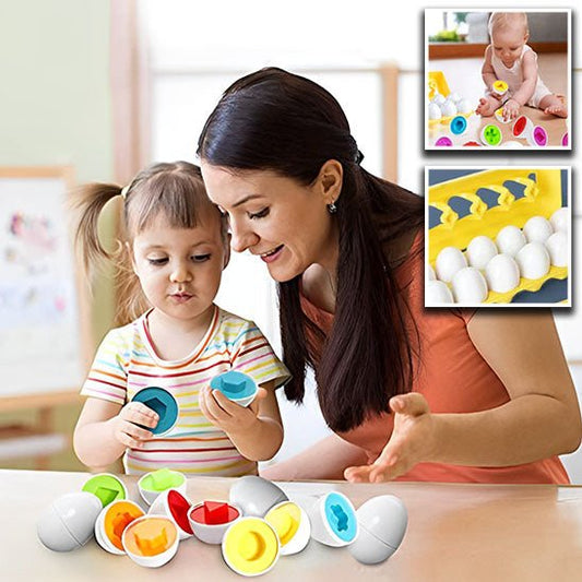 Puzzle Bébé - oeufs - Babiesnug